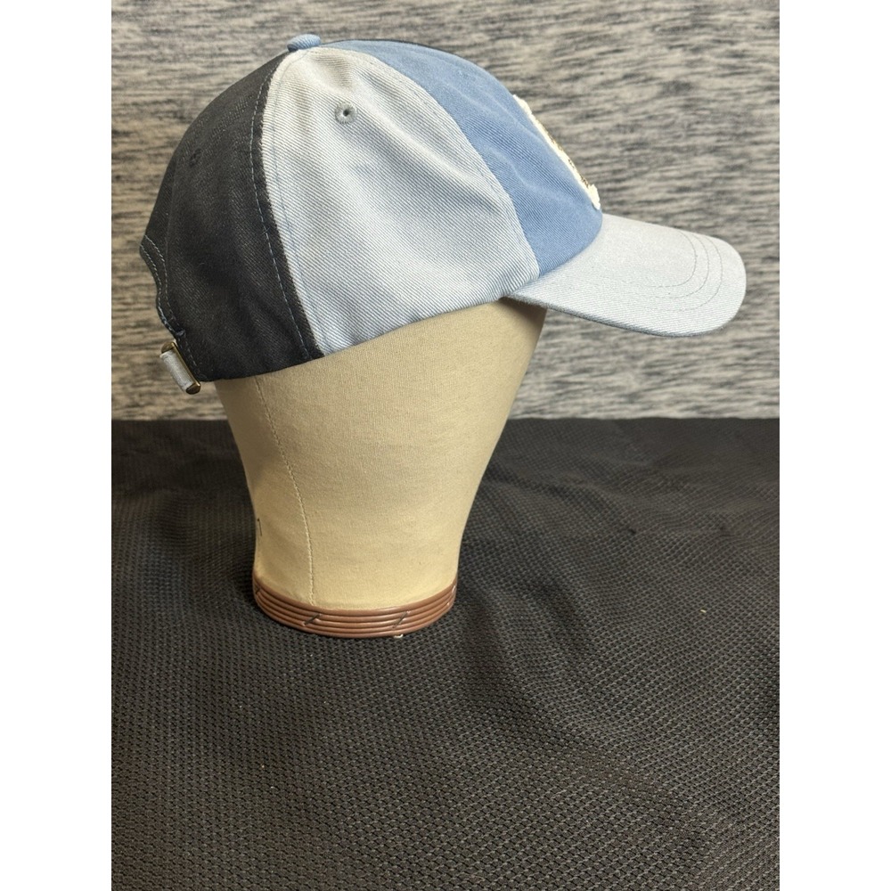 Disney Parks Zootopia Yak Yoga Denim Adjustable Baseball‎ Hat NEW Colorblock - Picture 4 of 9